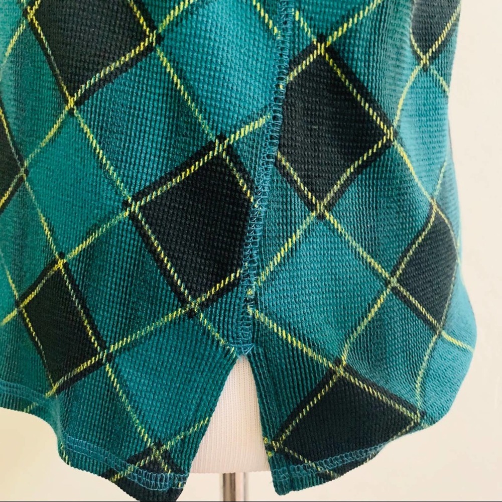 Victoria’s Secret Pajama Lounge Top Green Size Small - Picture 7 of 12